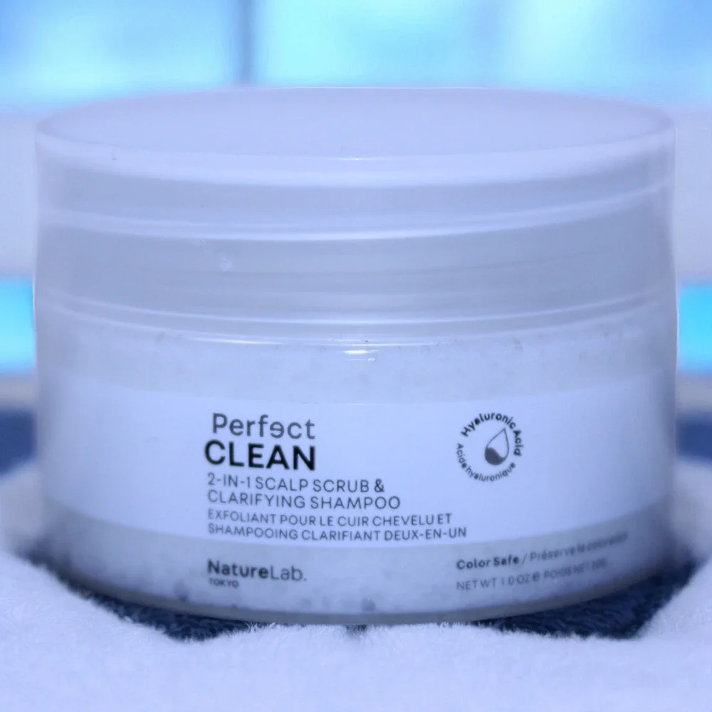 Nature Lab Perfect Clean 2 in 1 Scalp Scrub & Clarifying Shampoo 1 oz